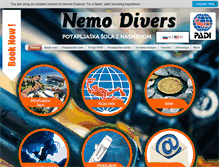 Tablet Screenshot of nemo-divers.si